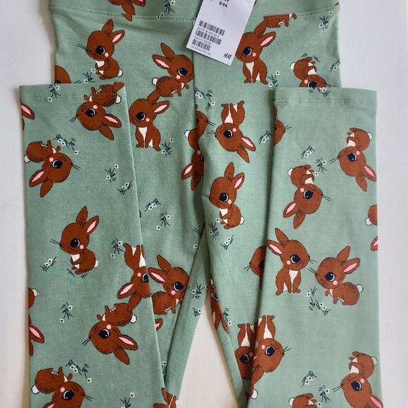 NWT H&M Girl`s Leggings, 8-9Y, new - Picture 4 of 4